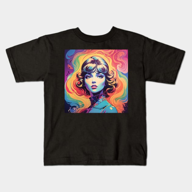 aura Kids T-Shirt by mdr design